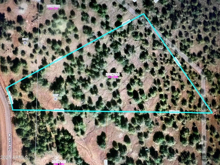 This stunning 2.79-acre lot located near the Kaibab Forest offers excellent road access and electric poles around the property. The pie-shaped lot provides an ideal building site at the top with panoramic views of rolling hills, trees and expansive landscapes. Situated at over 5,144 feet elevation this area offers cool summer temperatures and peaceful rural surroundings. Kaibab Estates is a quiet, established neighborhood with homes perfectly distanced. Just 45 minutes to Flagstaff, 40 minutes to Chino Valley and an hour to Prescott. Perfect for a retirement home or just to get away from the city! Plans for a driveway are available with purchase. Don't miss this opportunity to escape from the city!