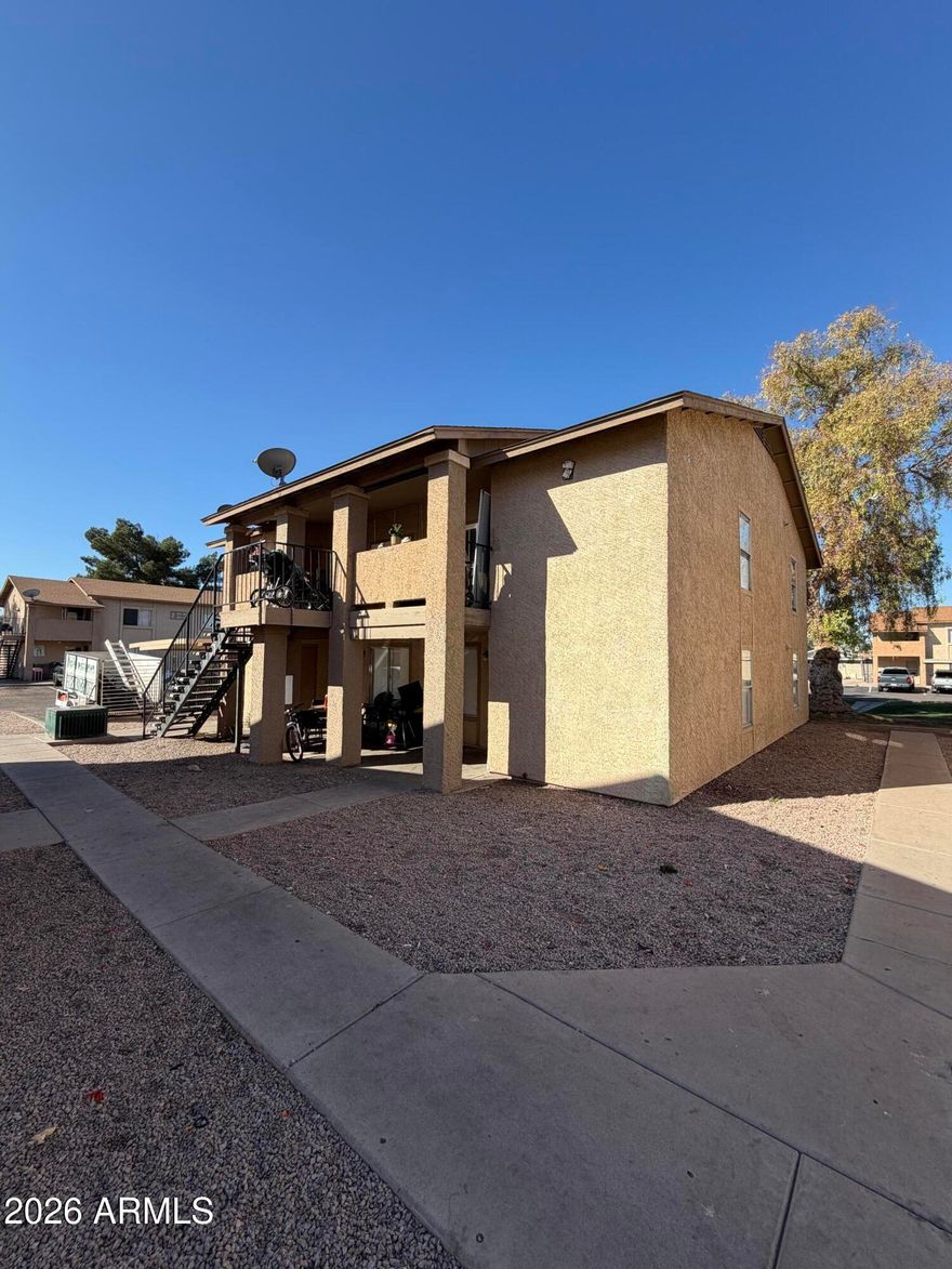 This fourplex offers spacious 2-bedroom, 1-bathroom units, each featuring convenient in-unit washer and dryer hookups. Situated within the desirable Amberwood Manor HOA community, residents enjoy a comfortable and inviting neighborhood setting. Ideally located just minutes from Downtown Mesa, the property provides easy access to a wide variety of entertainment, and local attractions.