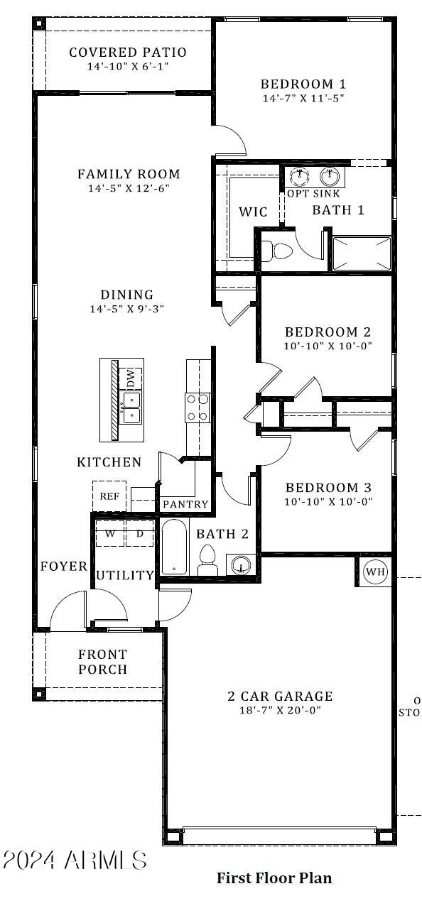 Photo of 1348 W Walton Avenue, Coolidge, AZ 85128 (MLS # 7061565)