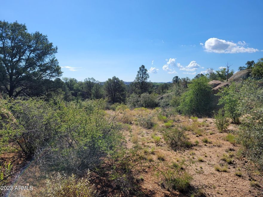 Discover the perfect setting to build your dream home on this stunning 2.25-acre parcel in desirable Williamson Valley. This beautiful property features its own private well, underground power, paved road access, and gated entry, offering both convenience and privacy. Surrounded by majestic boulders and mature pinon trees, the land provides a natural Arizona landscape. Enjoy breathtaking panoramic views from Granite Mountain to Mingus Mountain, creating a truly remarkable backdrop for your future home. Located in a peaceful and private area, yet just a short drive to downtown Prescott, this property combines rural tranquility with easy access to shopping, dining, and local amenities. Seller is offering to pay for the well pump test and inspection, adding extra value and peace of mind for.. the buyer. This is a rare opportunity to own a scenic homesite in one of Prescott's most sought-after areas.