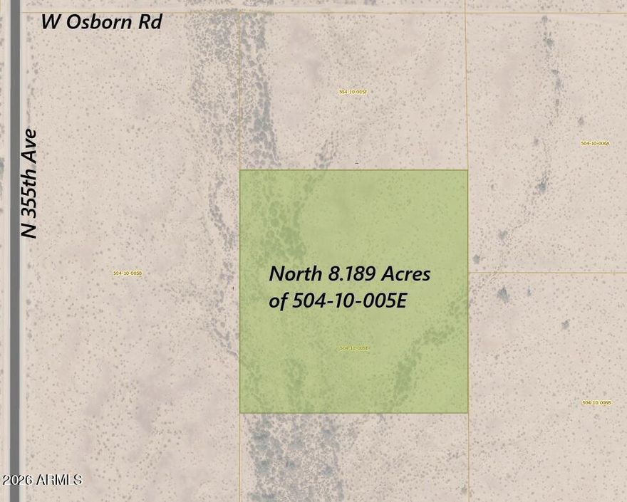 Outstanding residential parcel ready for development in Tonopah, north of I-10. Close to paved access. Zoning is RU-43 (min 1 Acre). Prime acreage for splits and new builds. Boundary survey has been completed, property is easy to show and clearly marked. Seller will carry, easy terms with no prequalification - no prepayment penalty. Seller is offering incentives to a buyer that extends power to the property line.