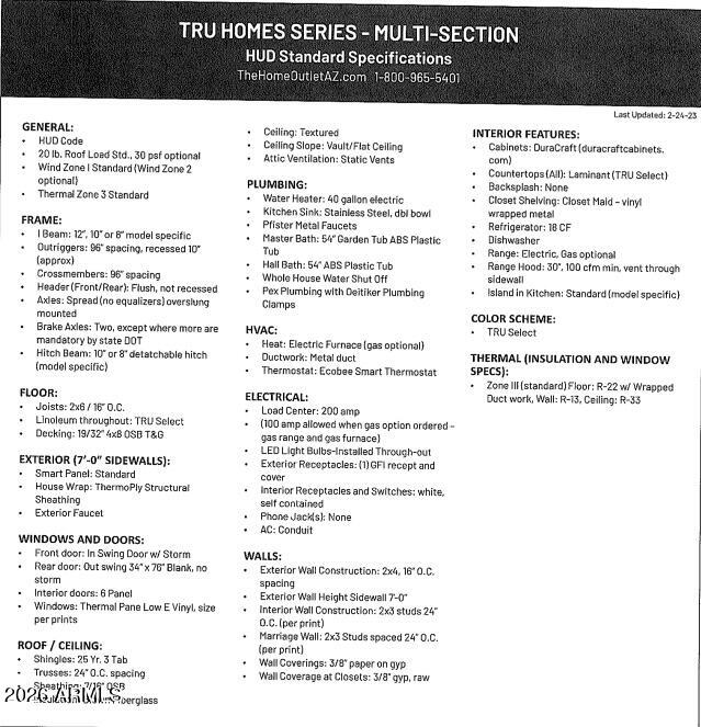 DESERT VILLAGE 2 LT 1-22,54-56,141-152&TR B&C subdivision, and MCR 7725. - Residential