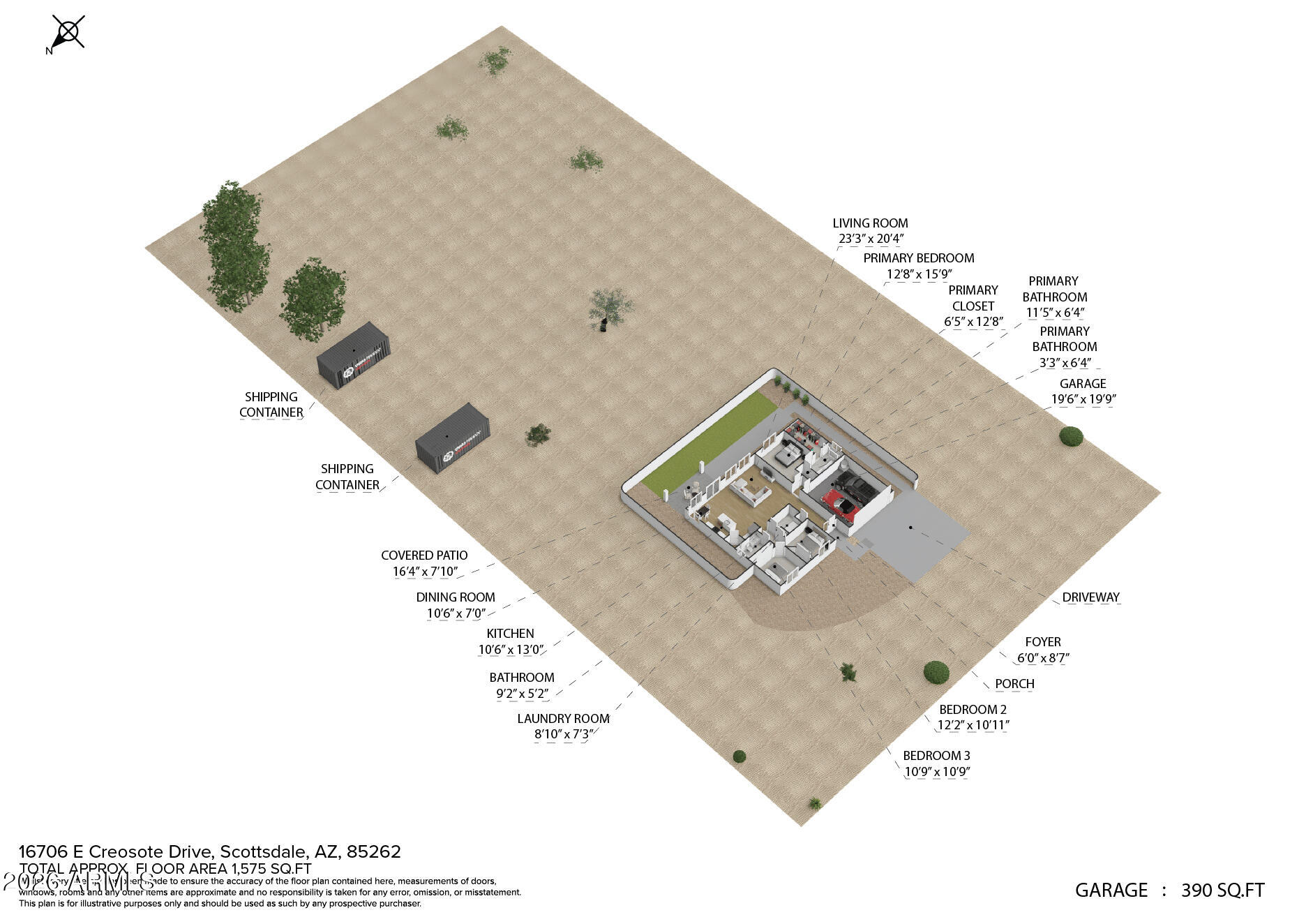 16706 E CREOSOTE Drive