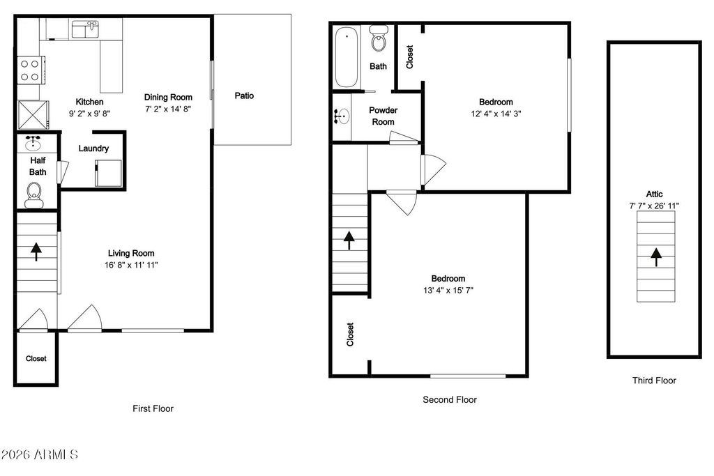Photo of 834 E Fountain Street #4, Mesa, AZ 85203 (MLS # 6995015)