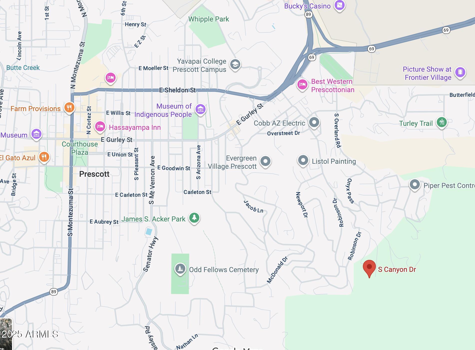 000 S Canyon Drive -