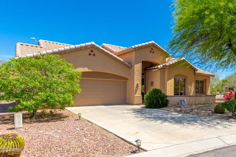 A home in Gold Canyon