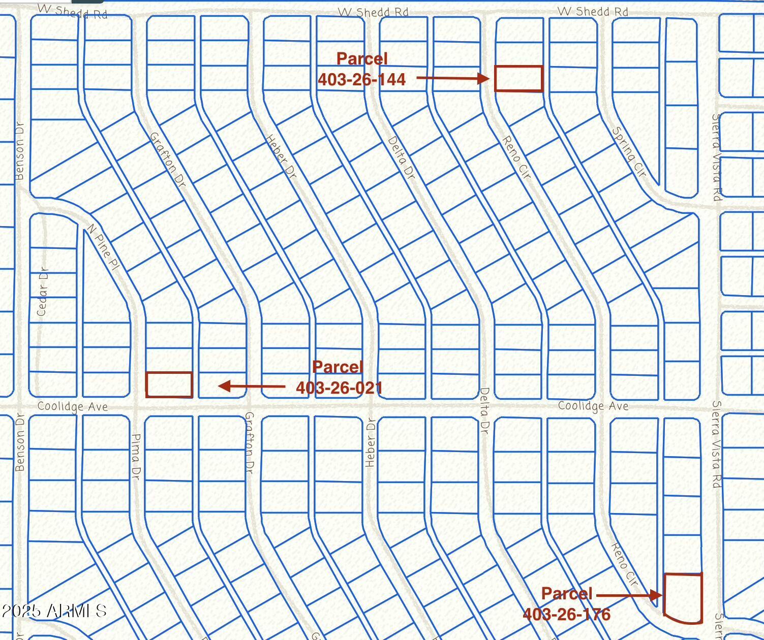 3605 N Reno(3 Residential Lots) Circle 9