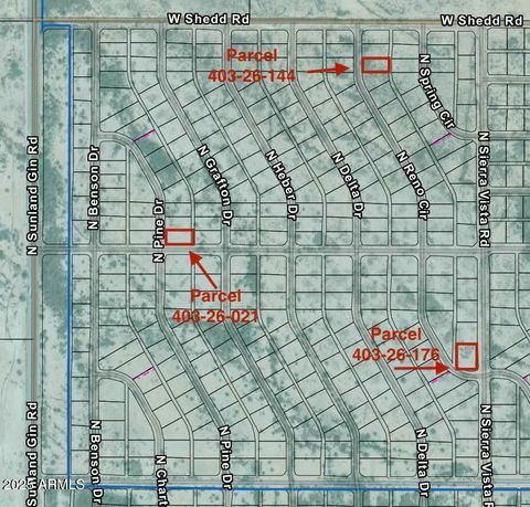 3605 N Reno(3 Residential Lots) Circle 9 Eloy AZ 85131