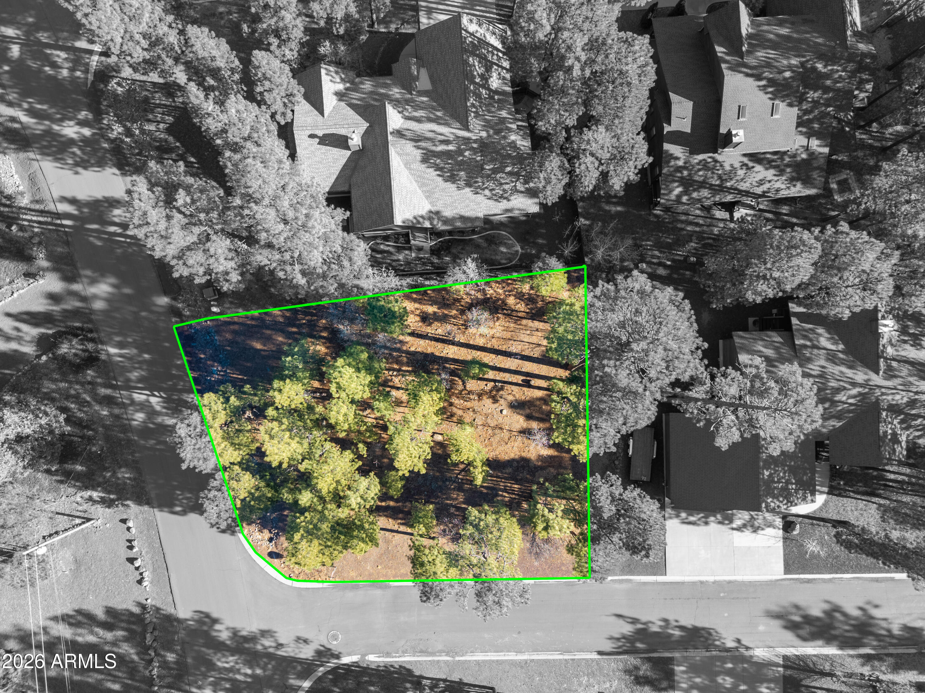 Aerial View of lot