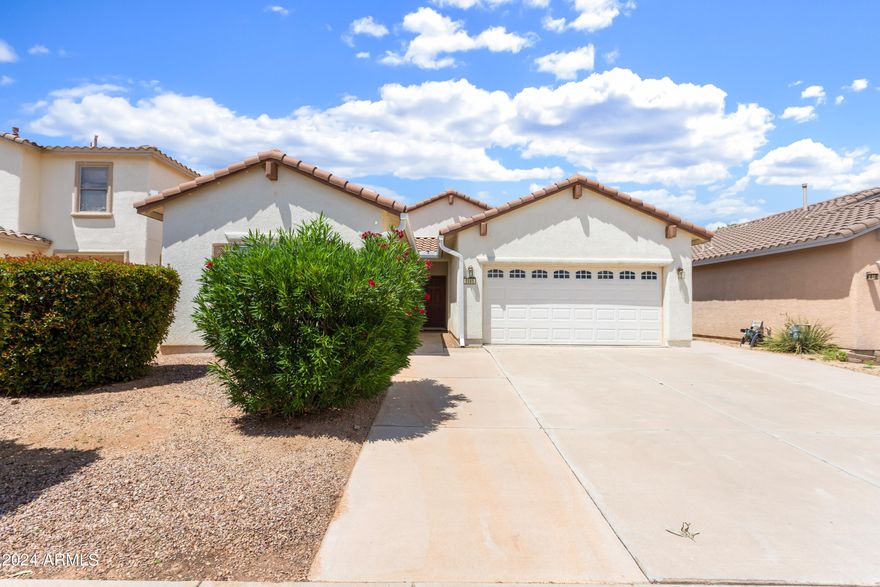 Must see this 4 bedroom 2 bath home. Beautifully landscaped backyard is perfect for entertaining without the hassle. Desirable split floor plan with an open concept in the great room. Walk into your large entryway and let this be your new home.