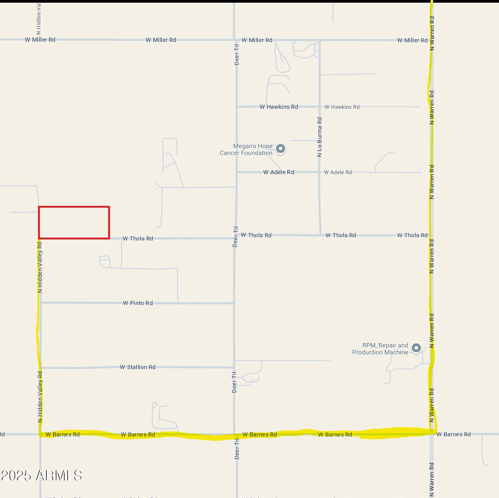 0 N Hidden Valley Road B
