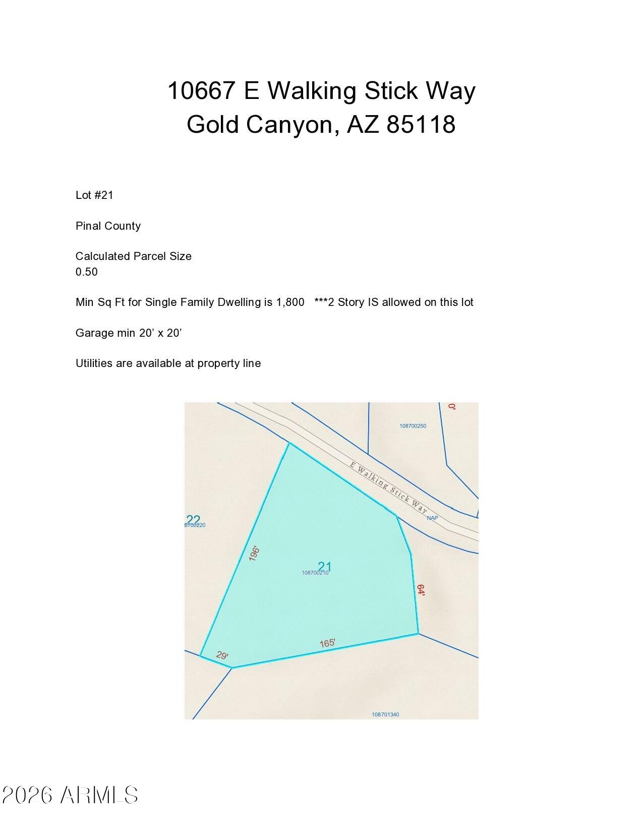 10667 E WALKING STICK Way 21