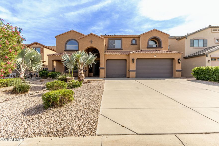 Expansive and beautifully maintained, this 5-bedroom residence offers over 4,500 square feet of refined living space designed for both comfort and entertaining. A versatile layout includes a private game room with full bath, multiple gathering areas, and thoughtful upgrades throughout.

The kitchen showcases granite countertops, custom backsplash, and modern enhancements, while features such as dual fireplaces, a wet bar, and central vacuum system add both convenience and character.
The primary suite opens to the backyard, where a well-appointed outdoor space awaits, complete with a gazebo, gas fire pit, and ample room to entertain or unwind.
A home that seamlessly blends size, function, and care, offering exceptional value and livability.