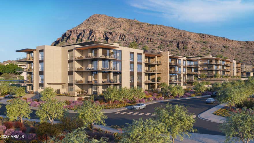 Now Completed and ready for immediate occupancy, The Ascent Camelback Residences are the most exclusive new condominiums in the Valley. Just completed, Residence A304 features an amazing open plan with 2157 sf indoor living space opening through 10 ft tall stacking glass doors to the incredible 811 sf outdoor, covered terrace. This patio is recessed for privacy and features huge sweeping views from the McDowell Mtns past the Superstitions. Luxury finishes and materials include an exquisite bulthaup kitchen, Sub-Zero, Wolf appliances, Waterworks bath fixtures, automated window shades, home automation, 10' ceilings in the great room and a built in gas barbecue. This home also features the largest primary bedroom of any home in this phase. Truly a special home and unique opportunity.