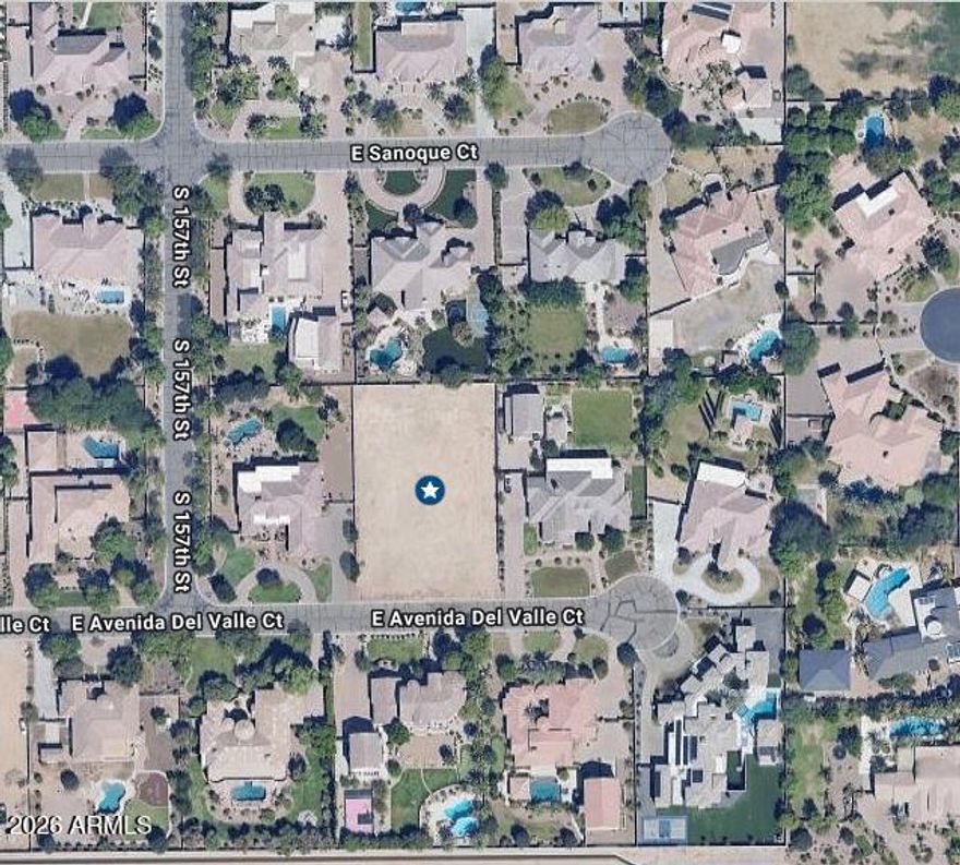 Experience the opportunity to build your custom dream home on one of the final remaining lots in the prestigious Circle G at Ocotillo community. This north/south-facing, cul-de-sac lot is ideally situated at the rear of the neighborhood, surrounded by elegant, newly built homes. Enjoy the privacy, beauty, and exclusivity of this multi-million-dollar area while creating a home tailored to your vision. The lot is build-ready, with SW Gas and SRP power available.