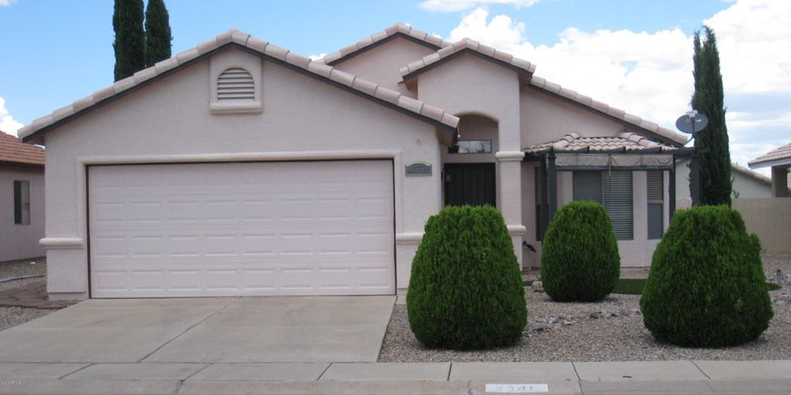 Adorable 2 bedroom, 2 bath home. Efficient kitchen with plenty of cabinets and counter space. Professionally landscaped front and back yard. Convenient location.