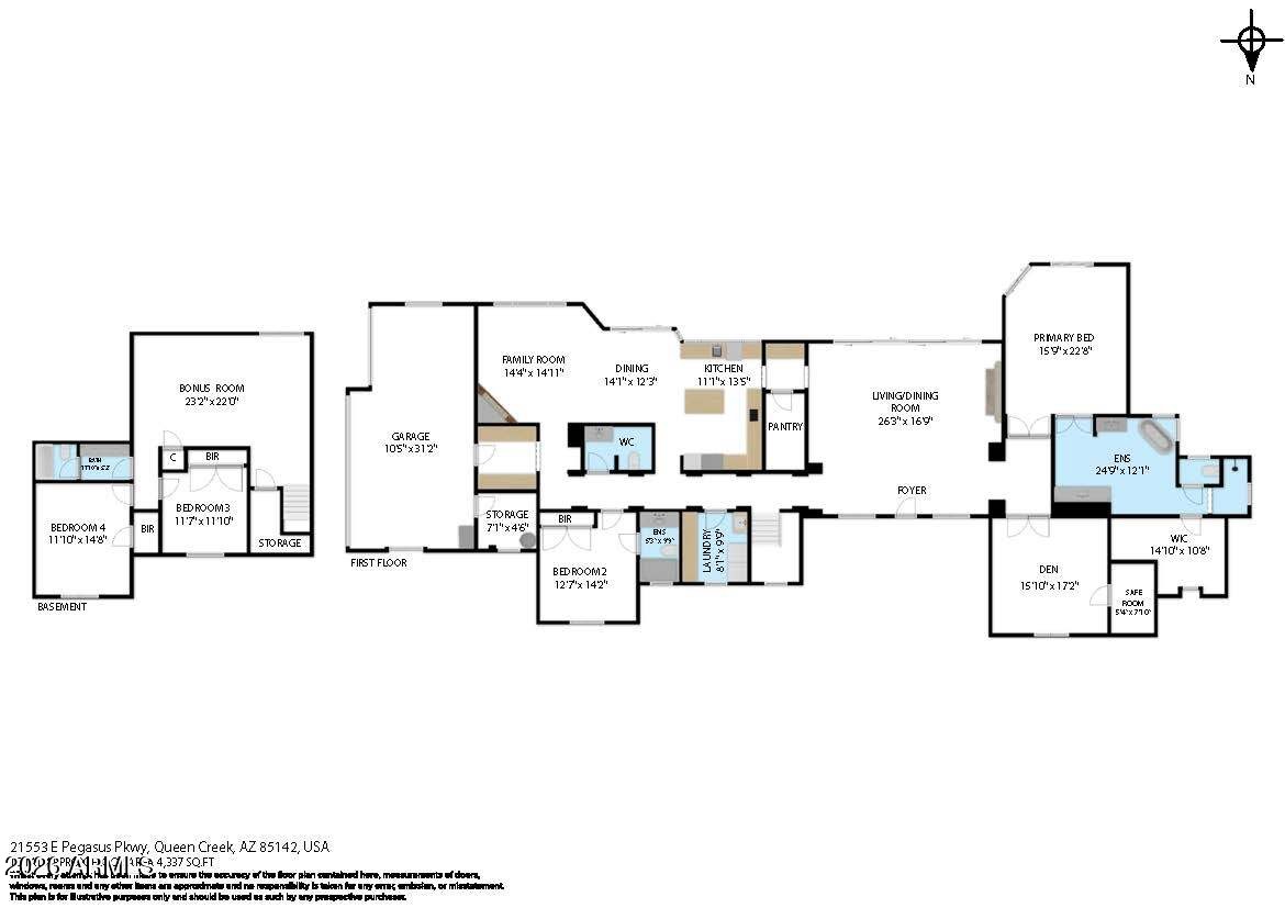 Homes for Sale in Queen Creek Arizona 1 21553 E PEGASUS Parkway
