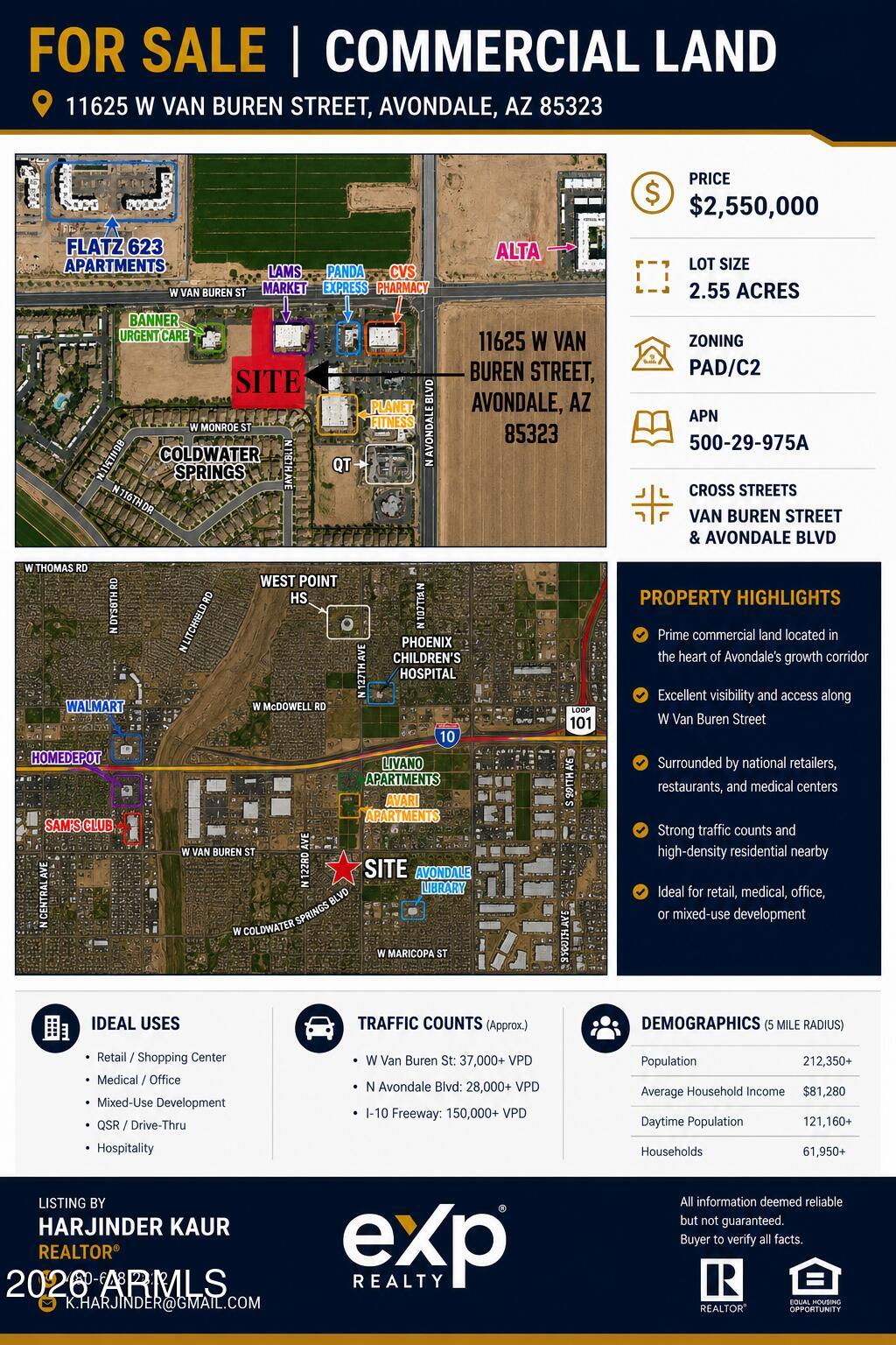 Photo 1 of 1 — 11625 W VAN BUREN Street 4, Avondale, AZ 85323