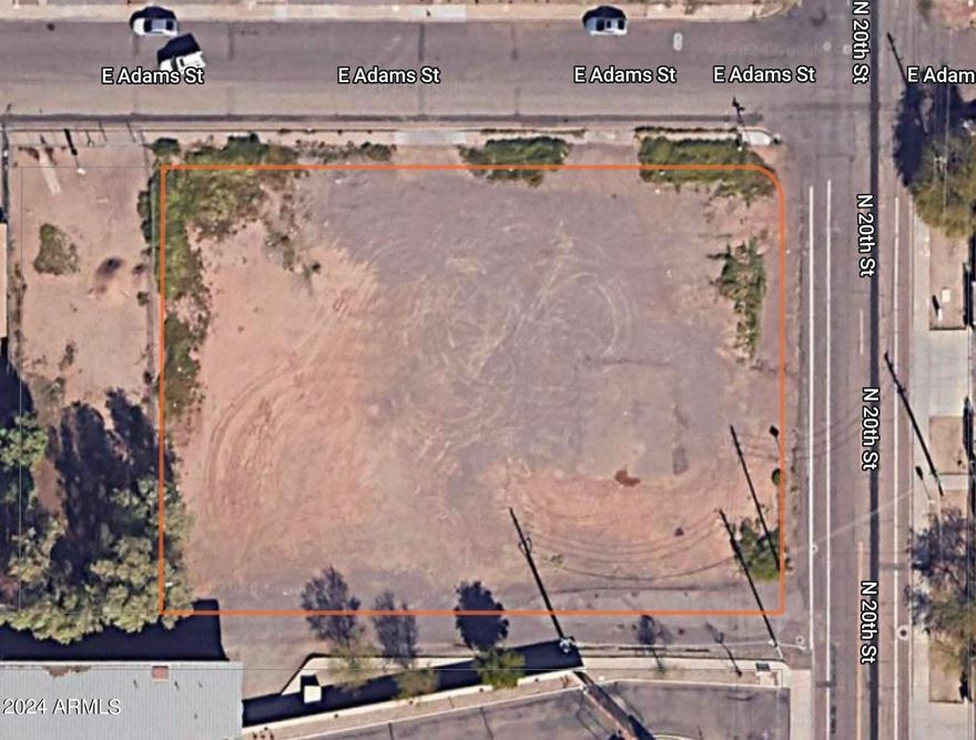 30 N 20th St in Phoenix, Arizona, offers a premier infill development opportunity within one of the most rapidly evolving urban corridors in the region. Ideally situated between Downtown and Midtown Phoenix, the site provides seamless access to the city's most significant employment, education, transit,
and cultural amenities. Located in a federally designated Opportunity Zone, the property sits in a strategic position to benefit from both public and private reinvestment that continues to fuel growth in the Central City area.  The surrounding neighborhood has experienced multifaceted redevelopment over the past decade, driven by demand for higher-density housing close to the urban core.