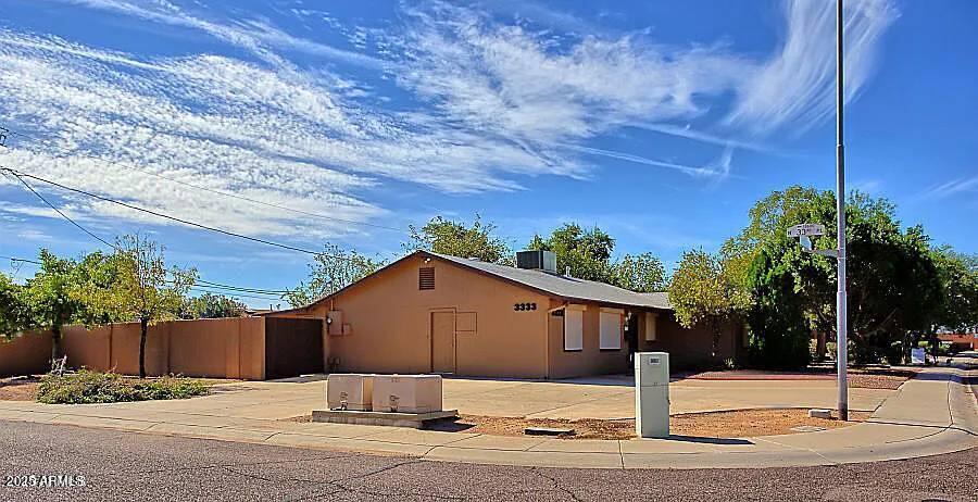 Front of Lot