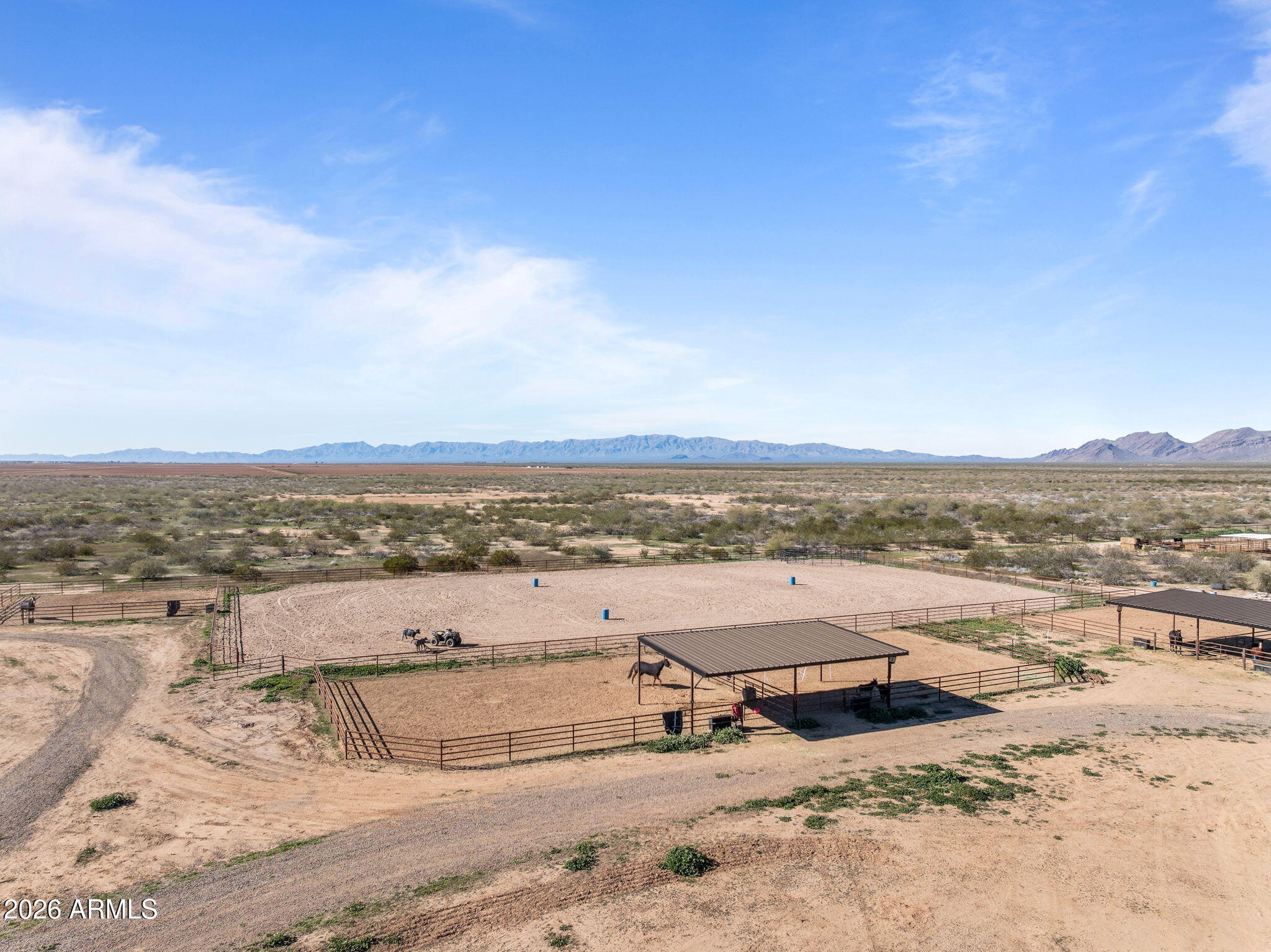 10 Acres with full horse set-up - Residential