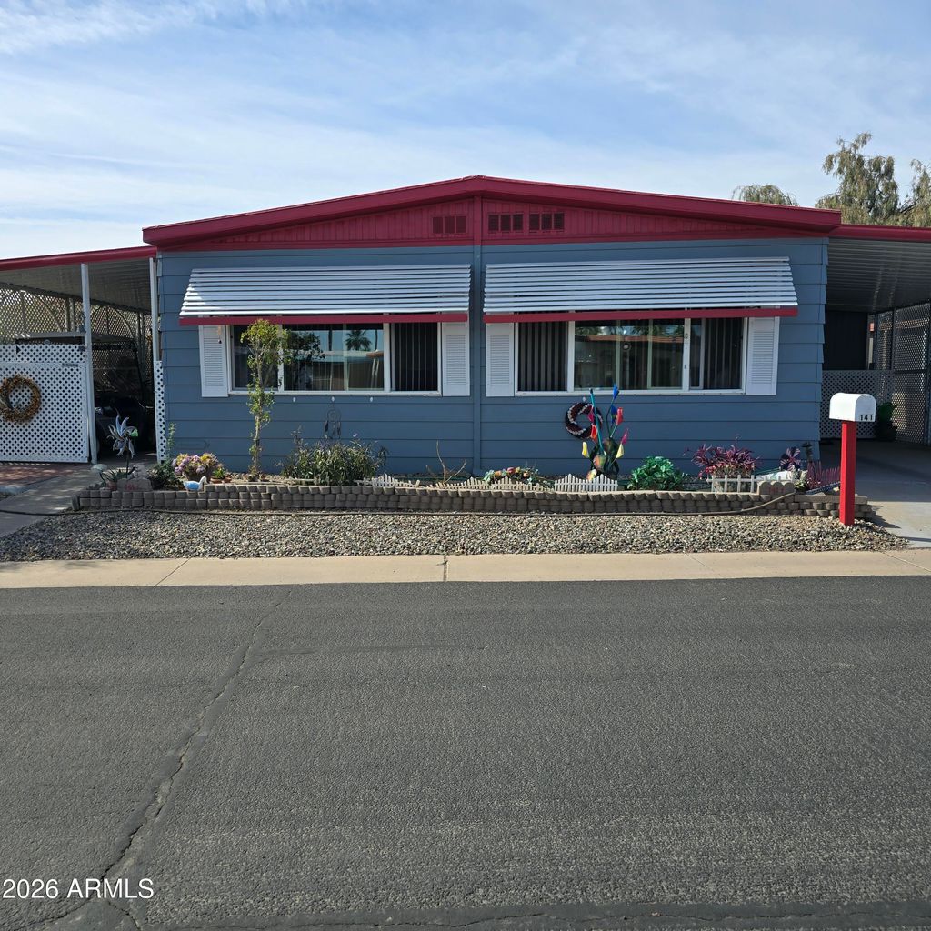 Photo of 10201 N 99th Avenue #141, Peoria, AZ 85345 (MLS # 7019057)
