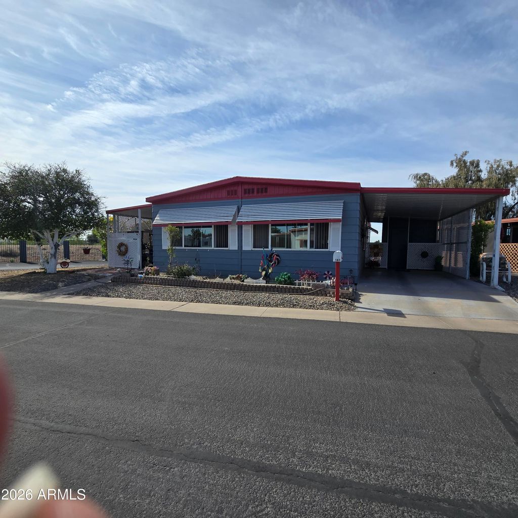 Photo of 10201 N 99th Avenue #141, Peoria, AZ 85345 (MLS # 7019057)