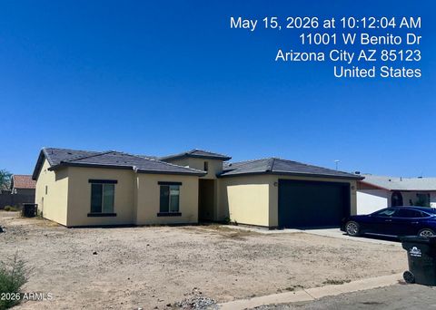 11001 W BENITO Drive Arizona City AZ 85123