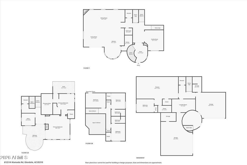 Photo of 6123 W Alameda Road, Glendale, AZ 85310 (MLS # 6947628)