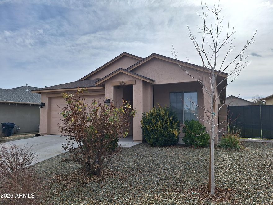 Welcome to peaceful Chino Valley living at 1585 Taft Ave. This well-maintained home offers the space, privacy, and fresh air that make this area so desirable. Situated on a generous lot with wide-open skies, the property provides room to relax, expand, or enjoy outdoor living.Inside, you'll find a functional floor plan filled with natural light, comfortable living spaces, and practical flow for everyday living or entertaining. Outside, enjoy the quiet setting, ample parking, and room for toys, gardens, animals, or future improvements.Located just minutes from shopping, dining, schools, and Prescott, this home offers the perfect balance of rural charm and convenient access to town. Ideal for buyers seeking space, flexibility, and a slower pace without sacrificing location.