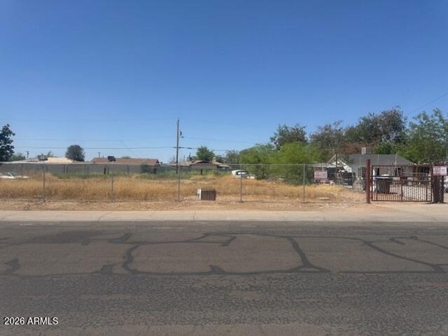 Incredible opportunity. Lots like this are hard to find in this area. Very short walk to light rail. Additional connecting lot available108 W. Jones Ave. Currently zoned for single family but with multifamily and commercial development in closely surrounding area may have potential for zoning changes.