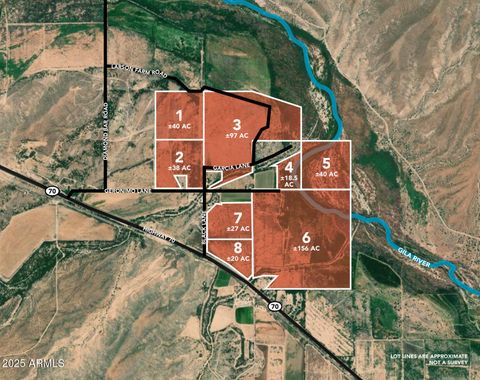 436acres E 70 Highway - Fort Thomas AZ 85536