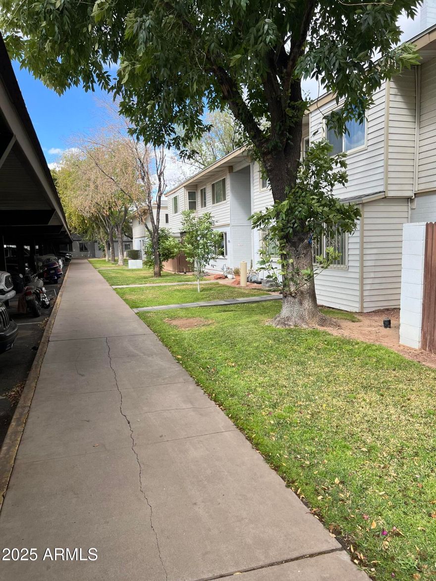 Check out this updated unit that will not last long. Tile throughout and a nice clean place that is extremely affordable in a quickly improving Central location. Really nice community areas, with a sparkling pool, mature trees and shaded grassy areas. You won't find anything like this in this price range! This is a co-op so CASH ONLY! No renting allowed, owner occupied units only!