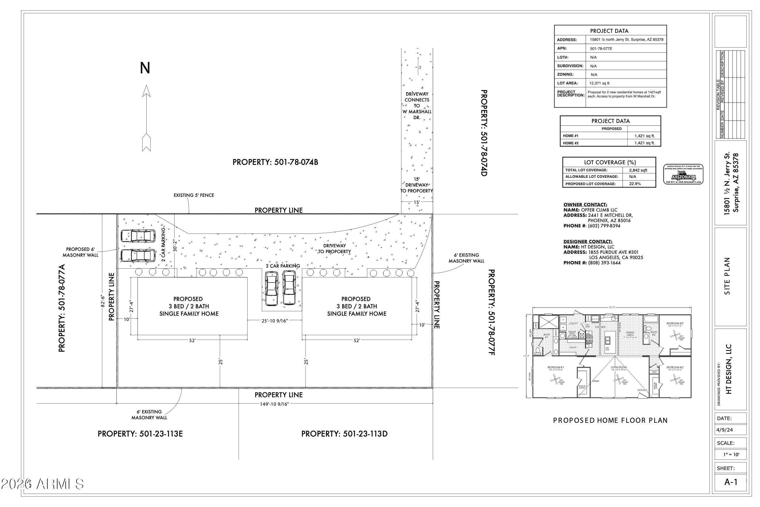 15801 1/2 N JERRY Street -