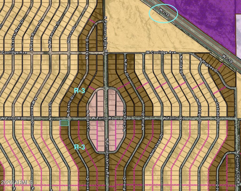 Photo of 5625 W Tonto(3 Residential Lots) Drive #28, Eloy, AZ 85131 (MLS # 6974534)