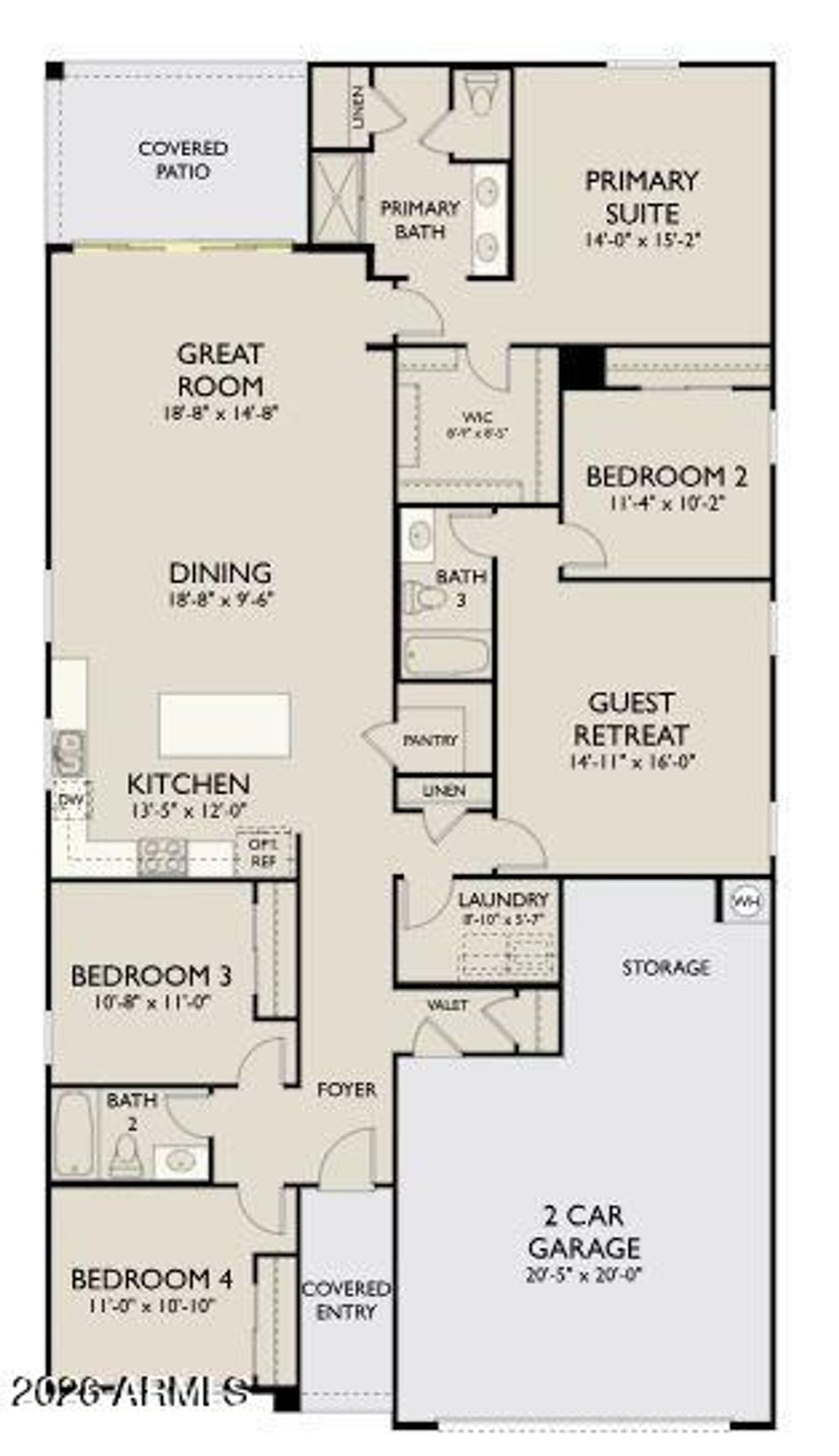 Photo of 6617 E Fiddleneck Way, San Tan Valley, AZ 85143 (MLS # 6972729)