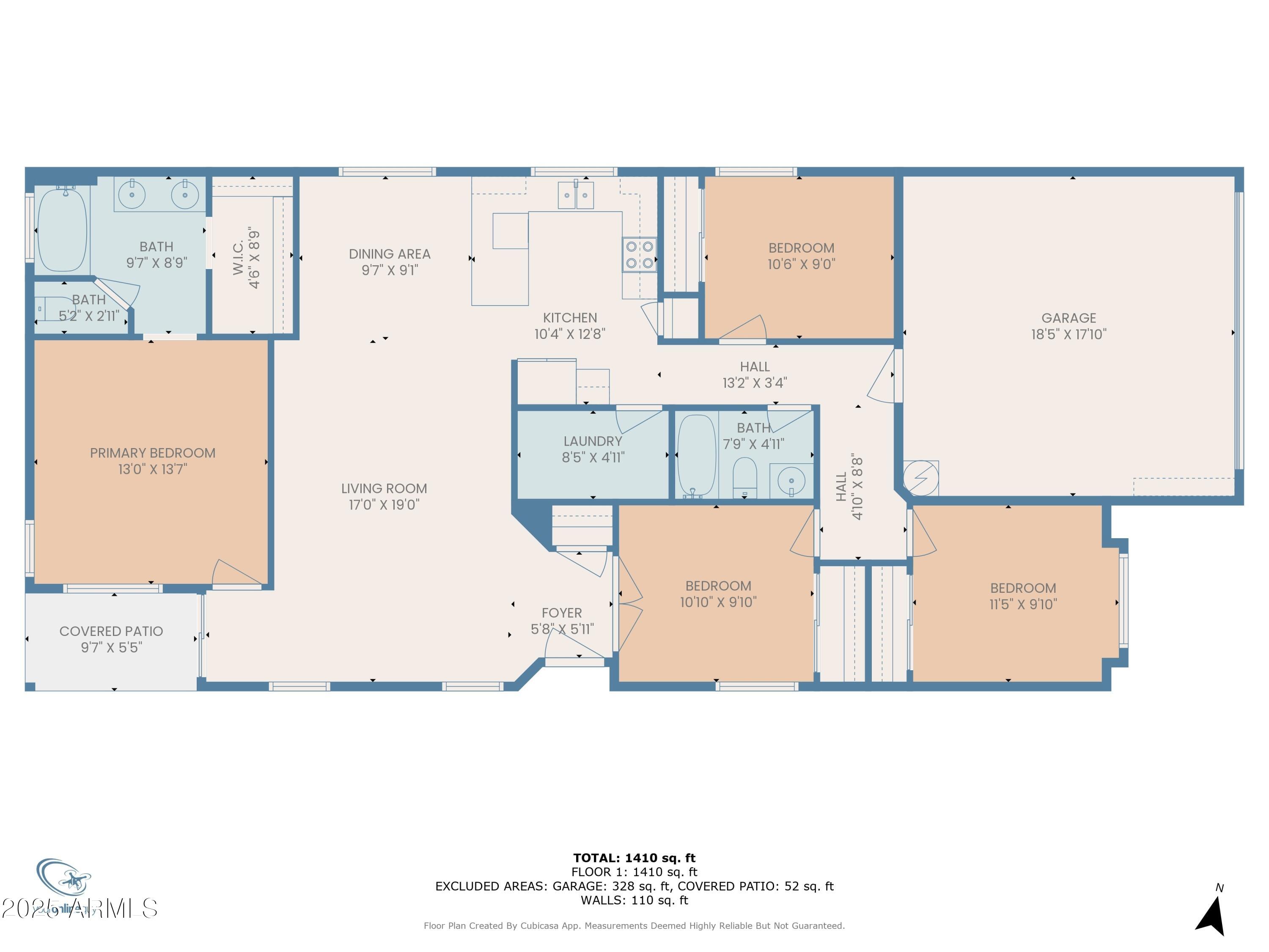 Buckeye, Arizona 85326, United States, 4 Bedrooms Bedrooms, ,2 BathroomsBathrooms,Residential,Active,176403