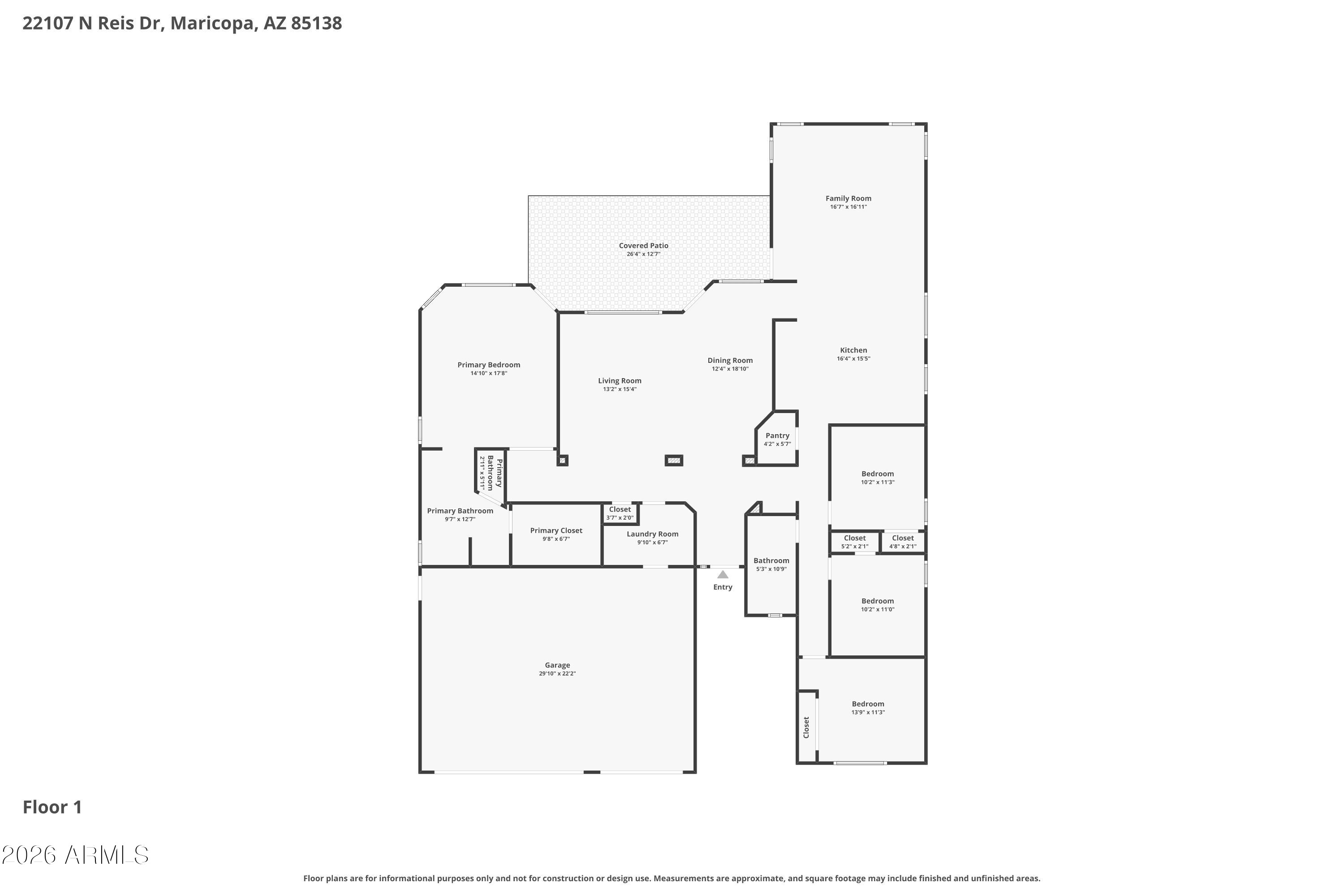 22107 N REIS Drive
