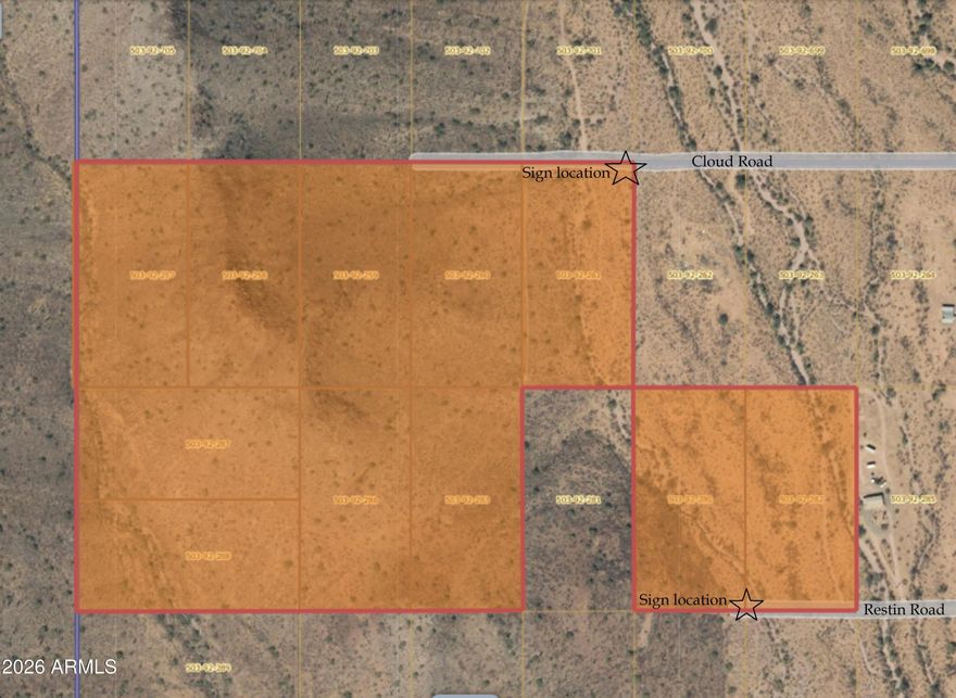 Flexible payments make this the perfect opportunity to own 55 acres in Whispering Ranch. Seller Financing available with 20% down. Incredible investment property for future growth! Or build your dream home here with once in a lifetime views! You'll own the mountain top bordering State Trust Land to the west. Cloud Rd comes in to border the north parcels and Restin Rd from the south. You'll enjoy the privacy of these 11 five-acre parcels that run all the way up the mountain and over the top to the other side! Two lower parcels have minor flood impact but you've got plenty of the native plants and critters you might expect in this pristine area poised for future growth. Come see these parcels today.
