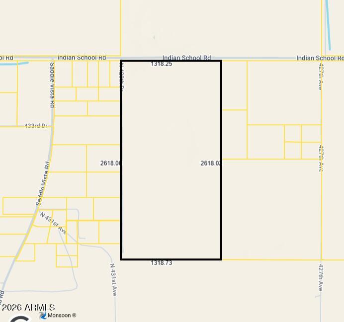 0 W Indian School Rd & 428th -- -