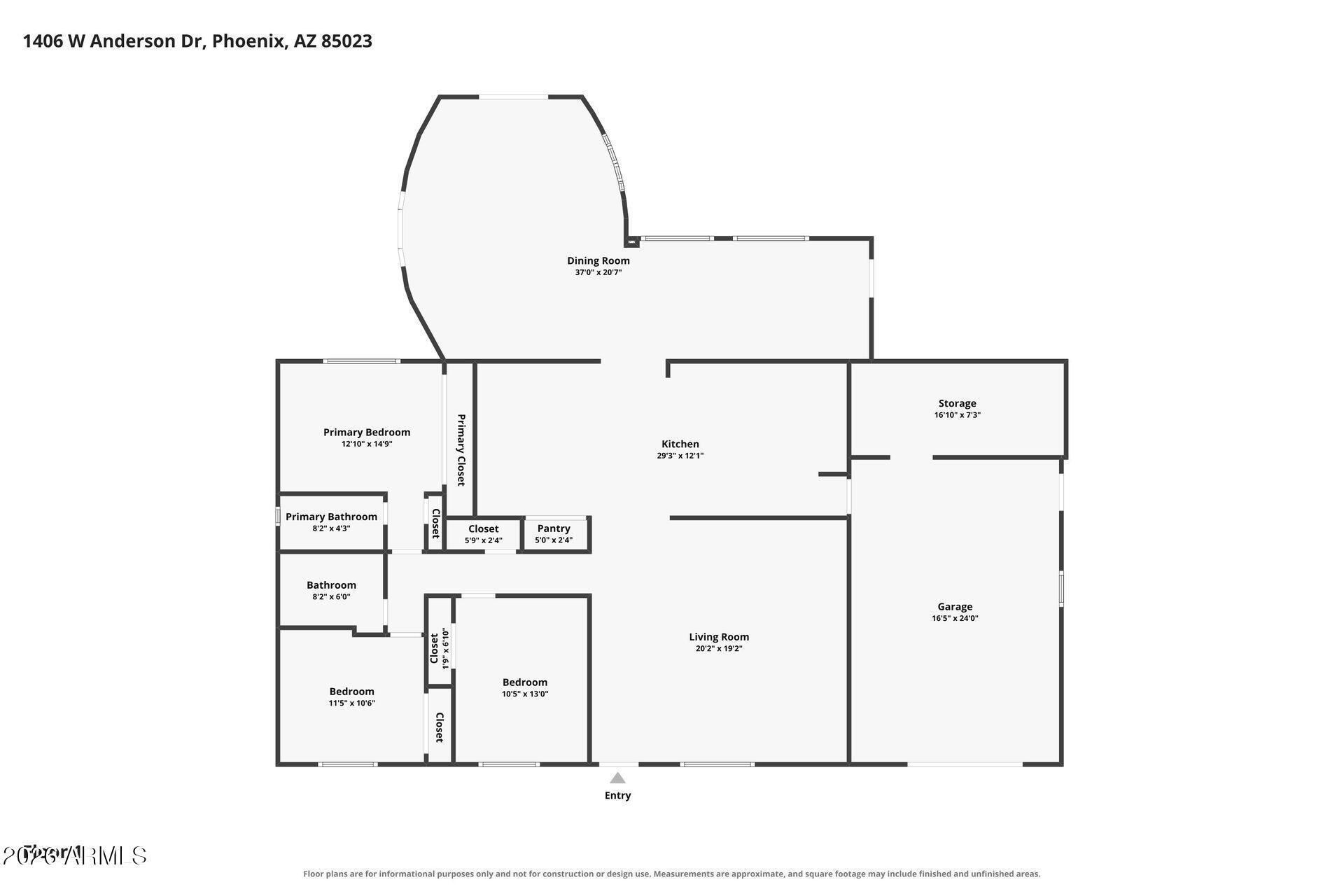 1406 W ANDERSON Drive