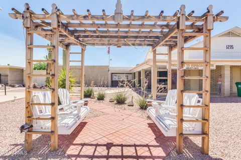 A home in Apache Junction