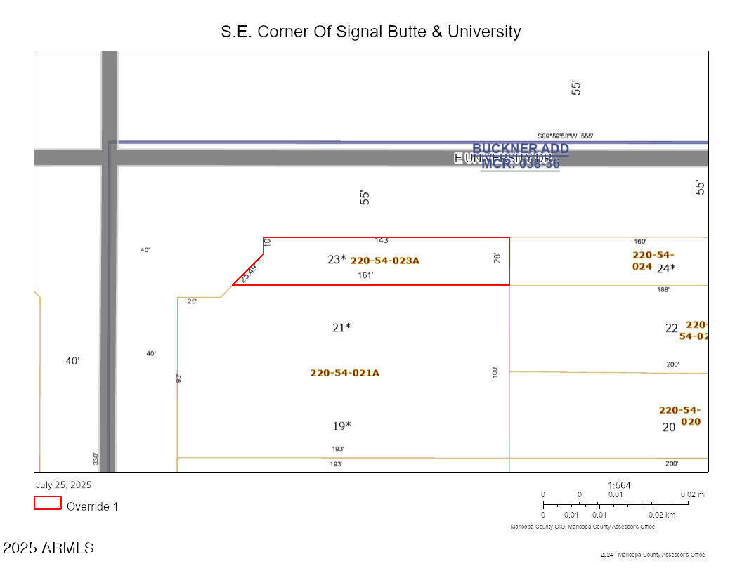 345 N SIGNAL BUTTE Road 23