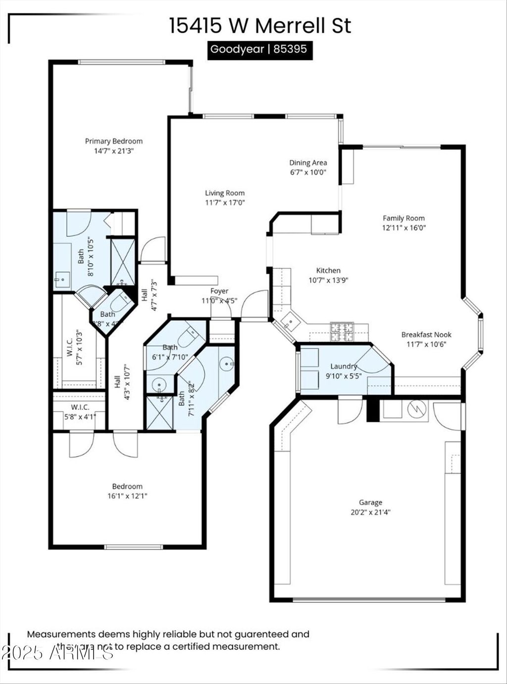 Photo of 15415 W Merrell Street, Goodyear, AZ 85395 (MLS # 6930733)