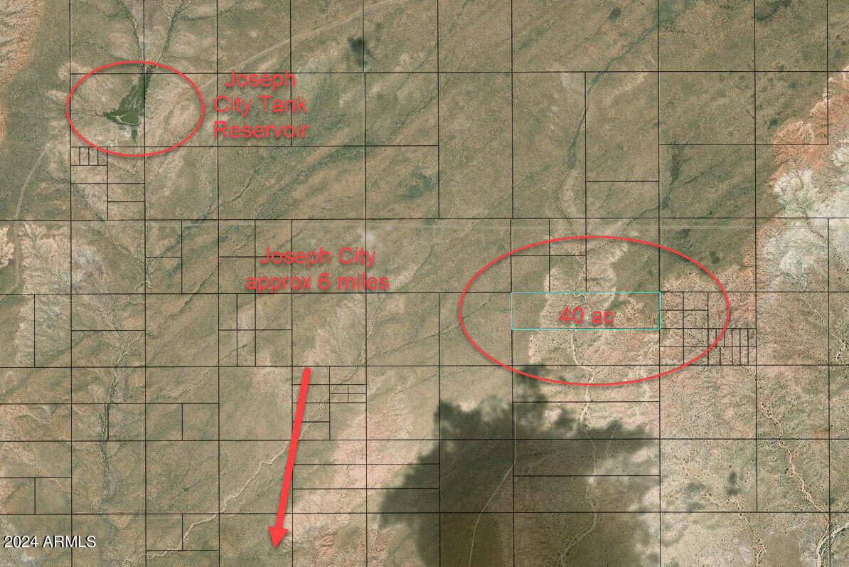 XXX N 2 Mi from Joseph City Tank Street -