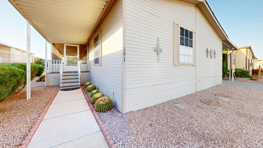 This Gorgeous 3bed 2bath Home Is the ONE!! Beautiful throughout! VERY SPACIOUS Living space , Kitchen, and Dining area. This Immaculate home has everything you need! Vaulted ceilings, skylights, Fireplace, And so much more!! Enjoying this Amazing retreat located In the 55+Community of Rose Garden resort. With lots of Active amenities all year long!