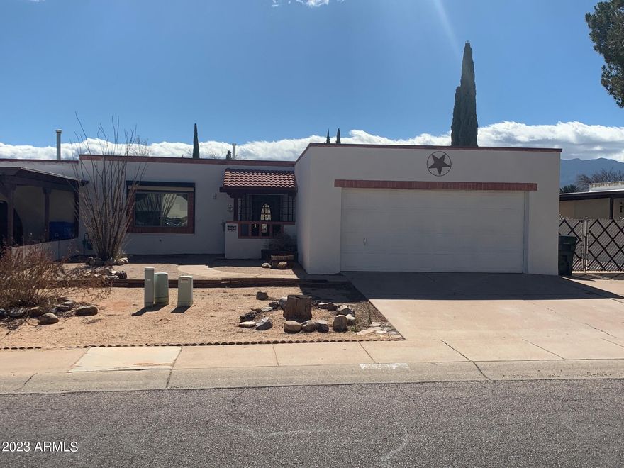 This 3BD/2BA/2CG, 1529 sq. ft. townhome is centrally located in Sierra Vista, AZ near Fort Huachuca, Canyon Vista Medical Center, shopping, and schools. This home has a beautiful kitchen, stainless steel appliances, spacious bedrooms, and a two-car garage. The yards are fully landscaped and has a back porch great for using as you wish. This is currently fully furnished and could be an investors dream as a turnkey AIRBNB and/or rental property. Seller could be willing to make a deal with all furnishings included. Call today!