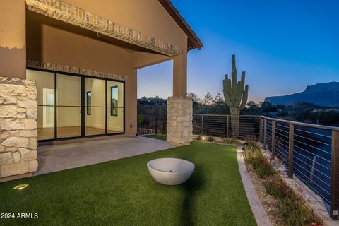 A home in Gold Canyon