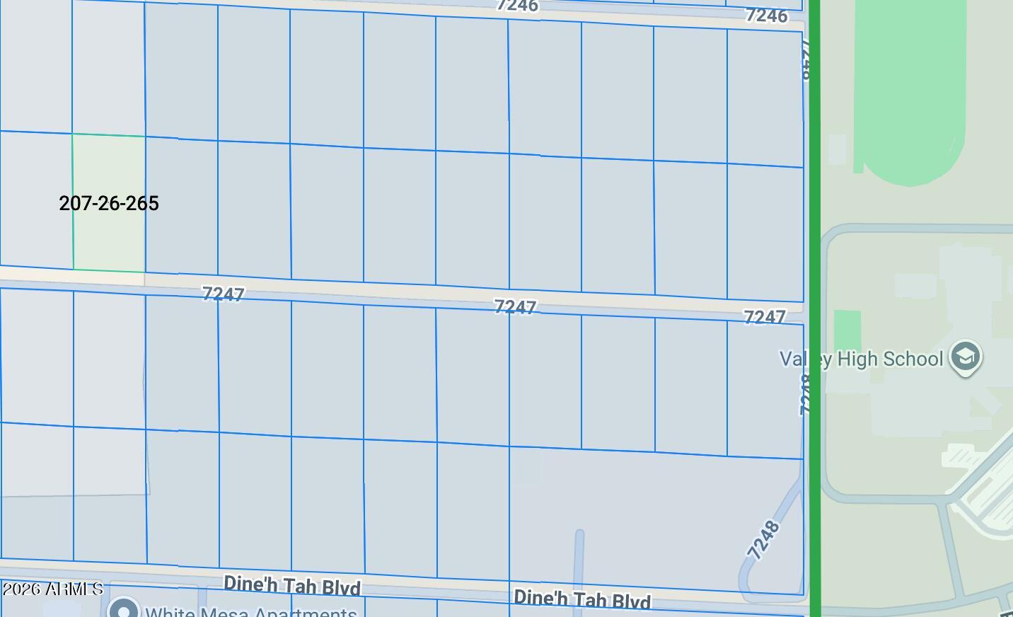 XX Arizona Park Estates Unit I -- Lot 265