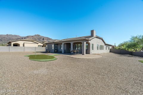 A home in Gold Canyon